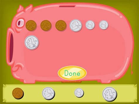 Piggy Bank Money Game | Game | Education.com