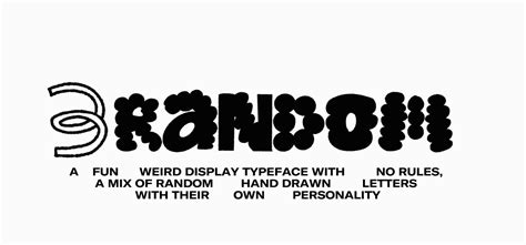 Random (font) :: Behance