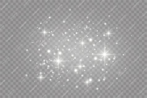 Premium Vector | White sparks glitter special light effect. Sparkles on transparent background.