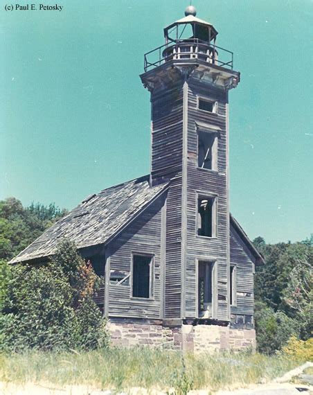 Grand Island East Channel Lighthouse - Grand Island, Michigan