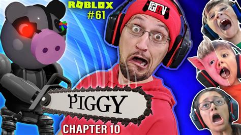 ROBLOX PIGGY @ the MALL! Chapter 10 FGTeeV Multiplayer Escape (The Secret is Out) - YouTube