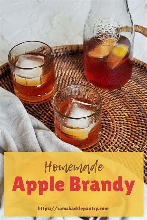 Holiday Homemade Apple Brandy - Ramshackle Pantry