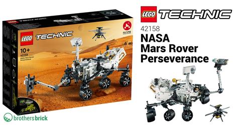 LEGO Technic 42158 NASA Mars Rover Perseverance officially revealed as ...