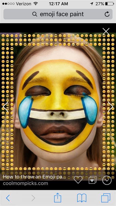 Emoji Art, Emoji Faces, Face Painting, Carnival, Poster, Carnavals, Billboard