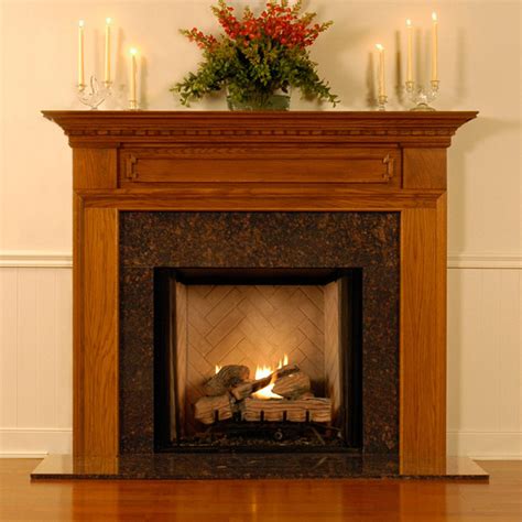 Wood Fireplace Mantel Surrounds | Hampton Fireplace Mantel | MantelCraft