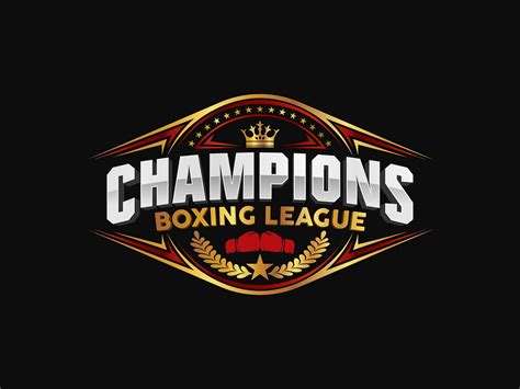 Champions Boxing League Logo by Reza Rachman on Dribbble