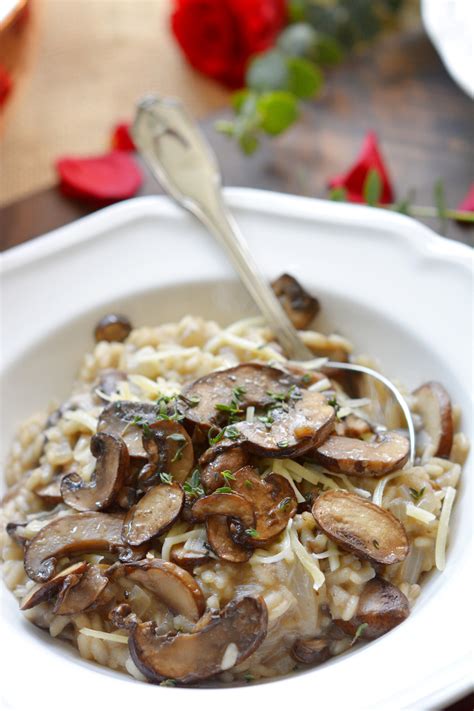 Black Truffle Mushroom Risotto - Sed Bona