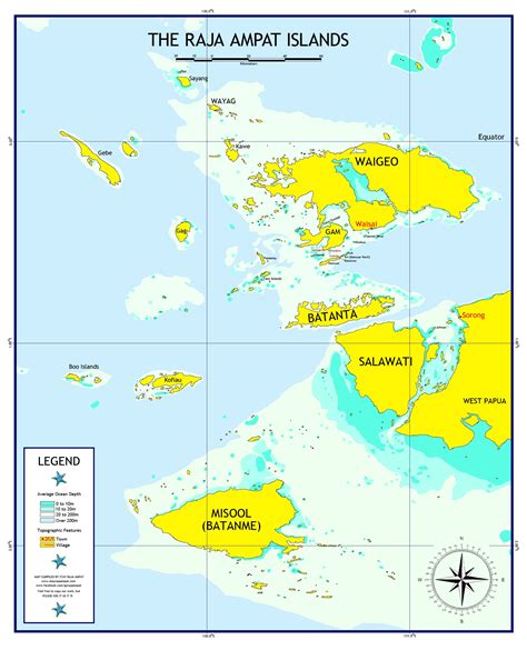 full_rajaampatmap.jpg 2,102×2,597 pixels | Sorong, Trip, Travel