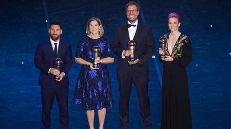 The Best FIFA Football Awards: How the awards unfolded as Messi beats ...