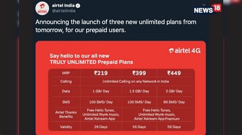 Airtel Has Three New Prepaid Recharge Packs With Unlimited Voice Calls