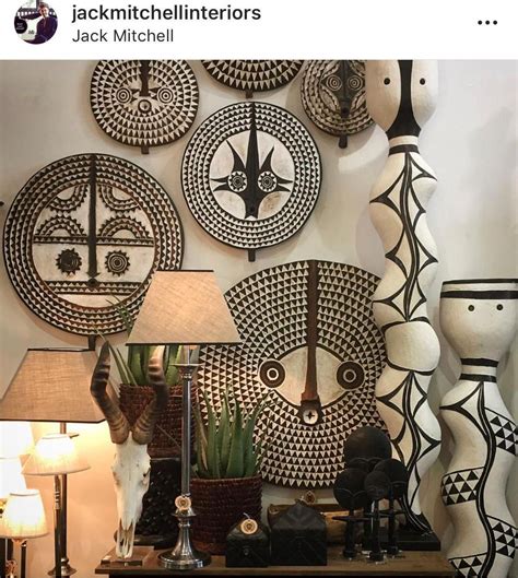 Afrocentric accessories #AfricanFurniture | African inspired decor