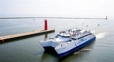 Lake Express: take this 40 mph ferry across Lake Michigan between Michigan and Wisconsin! 2.5 ...