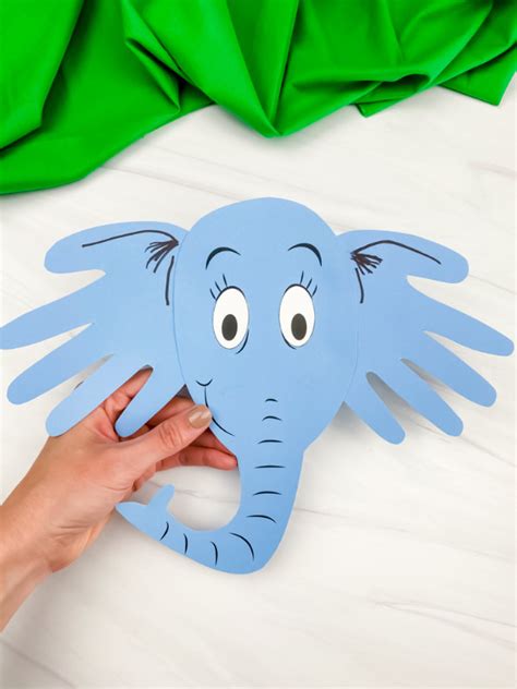 Horton Hears A Who Handprint Craft [Free Template]