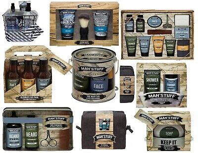 Men's Bath & Body Toiletry Gift Sets Man 'Stuff Christmas Xmas Gifts ...