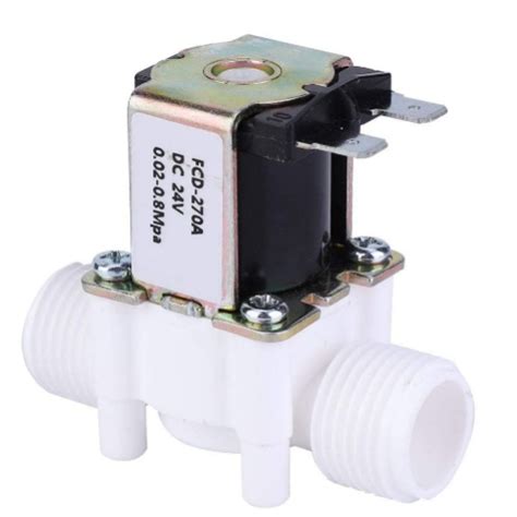 24V DC Normally Closed Water Solenoid Valve - SRK ELECTRONICS