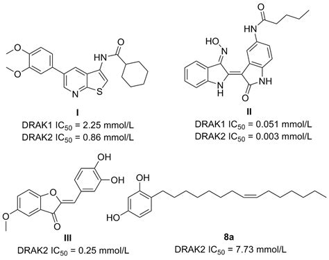 Design and Synthesis of Alkyl Phenols Inhibitors of Death Associated Apoptotic Protein Kinase 2 ...