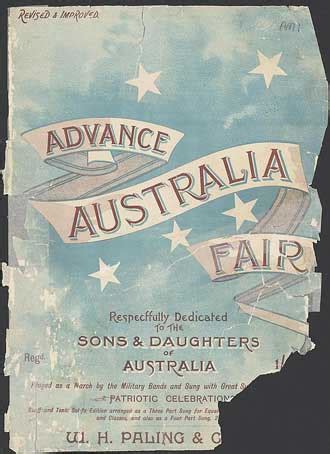 About Australia: Advance Australia Fair