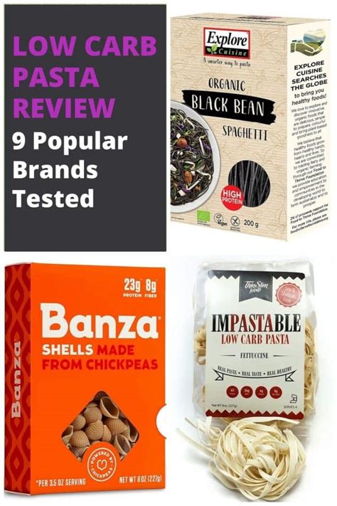 Low-Carb Pasta Review: 9 Popular Brands Tested - Diabetes Strong