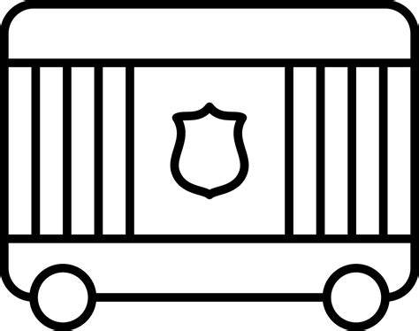 Police Barrier Icon In Line Art. 24157188 Vector Art at Vecteezy