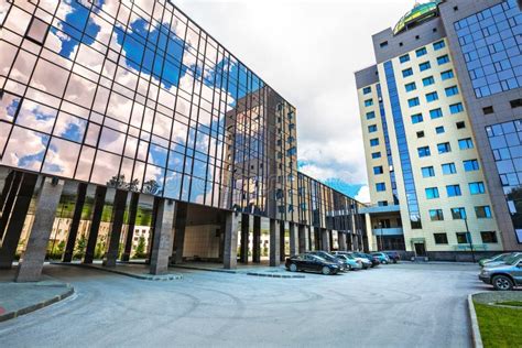 Novosibirsk State University, New Building. Novosibirsk, Russia Editorial Stock Image - Image of ...