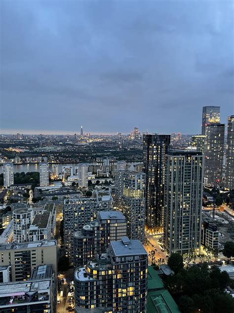 My London apartment view : r/skylineporn