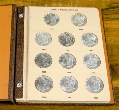 Sold Price: U.S. SILVER MORGAN DOLLAR COLLECTION IN ALBUM, a d ...