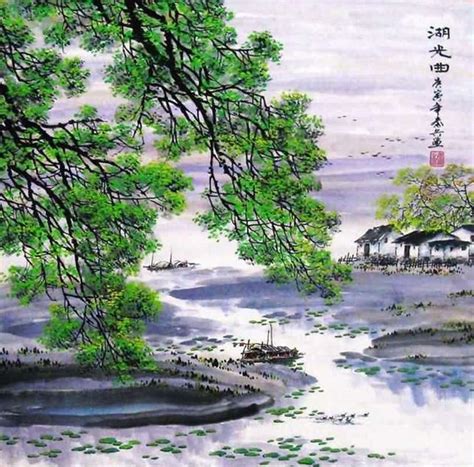 Village Countryside,69cm x 69cm(27〃 x 27〃),1061028-z | Countryside paintings, Countryside, Painting