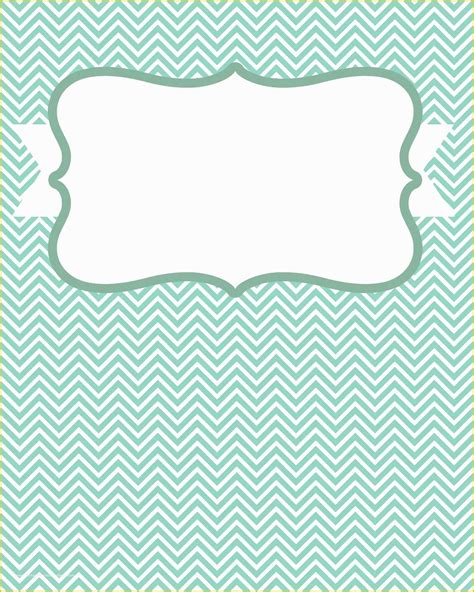 Free Binder Cover Templates Of 8 Best Of Blank Chevron Binder Cover Printables ...