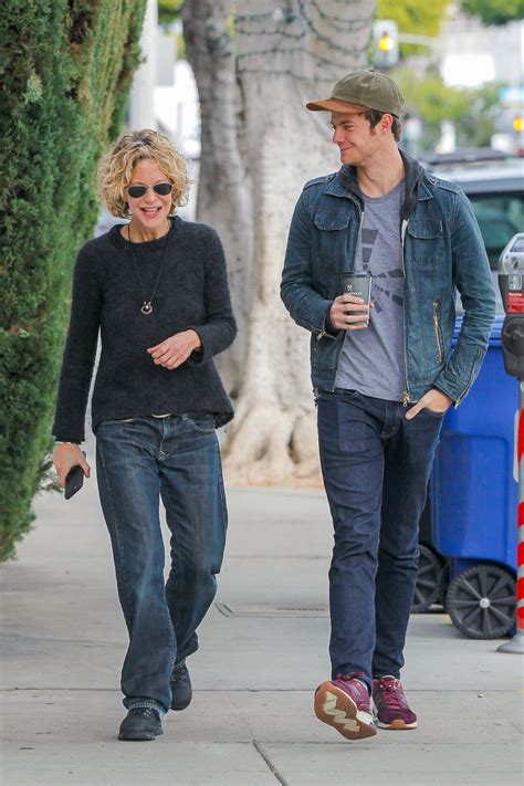 MEG RYAN and Jack Quaid Out in Los Angeles 01/19/2016 - HawtCelebs