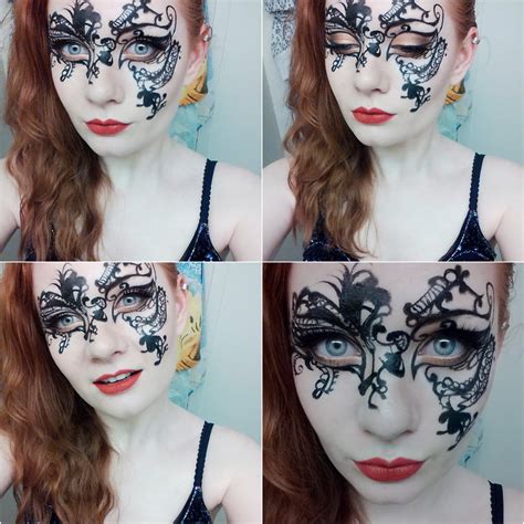 Masquerade Makeup | Halloween Costumes Using Eyeliner | POPSUGAR Beauty Photo 2