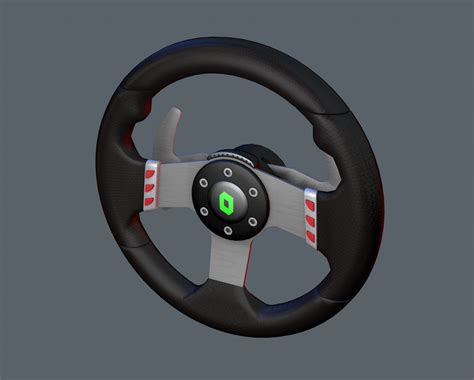 steering wheel vr 3d model