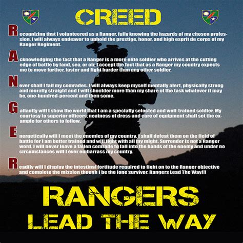 Ranger Creed Quotes. QuotesGram