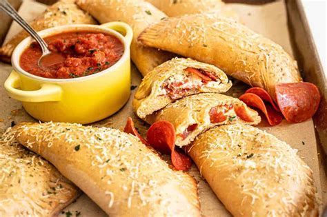 The BEST Pepperoni Calzones - Thriving Home