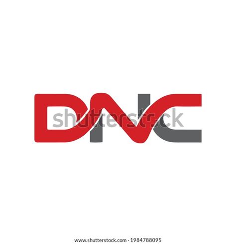 Dnc Letter Logo Design Vector Stock Vector (Royalty Free) 1984788095 ...