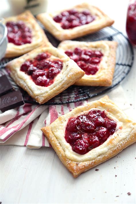 cherry cheese danish recipe puff pastry