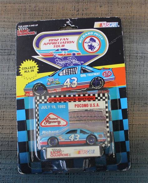 Richard Petty 43 1992 Fan Appreciation Tour NASCAR Toy Car - Etsy