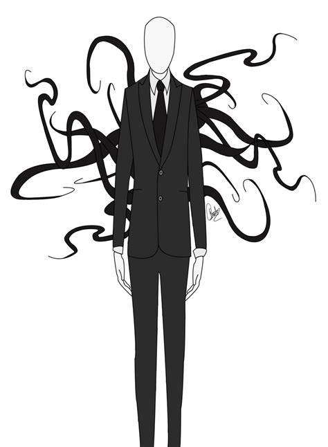 Slender Man PNG transparent image download, size: 900x1228px