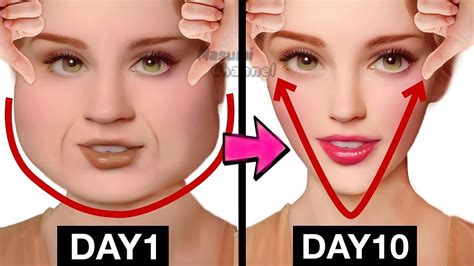 25 min🔥 V Shape Face Exercise | Japanese Face Massage to Slim Down Your Face and Reduce Double ...