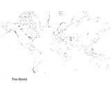 Blank World Map | Printable World Map - TeacherVision