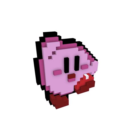 Minecraft Pixel Art Templates Kirby