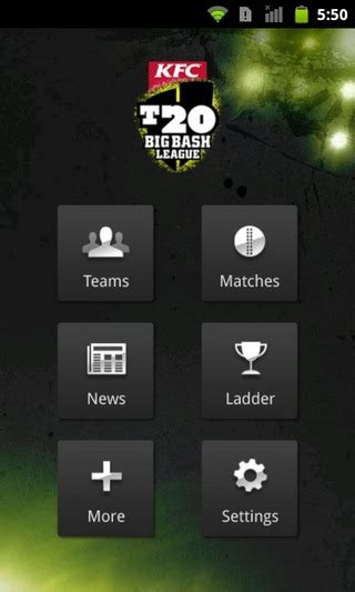 Official KFC T20 Big Bash League App Available For Android & iPhone