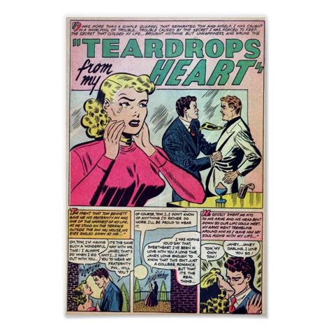 Vintage Romance Poster | Zazzle | Comic books, Comic book plus, Romance comics