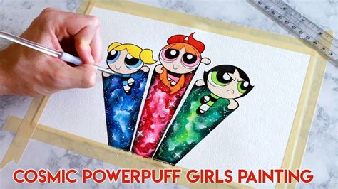 Powerpuff Girls Acrylic Painting - craibas.al.gov.br