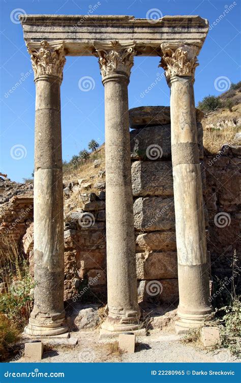 Ancient Columns Royalty Free Stock Photo - Image: 22280965