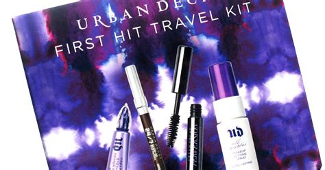 Urban Decay First Hit Travel Kit Review