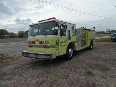 E-ONE FIRE TRUCK (1988) : Emergency & Fire Trucks