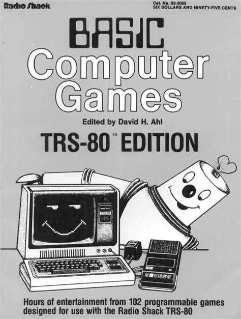 BASIC Computer Games: Cover - TRS-80 Edition