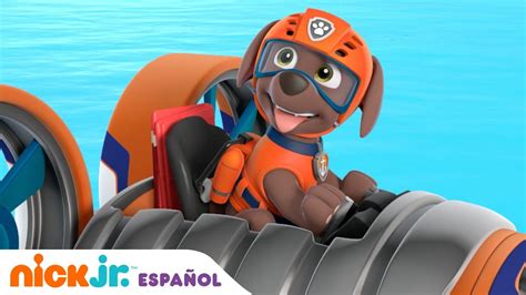 PAW Patrol | ¡Rescate de buceo con Zuma! | Nick Jr. en Español - YouTube