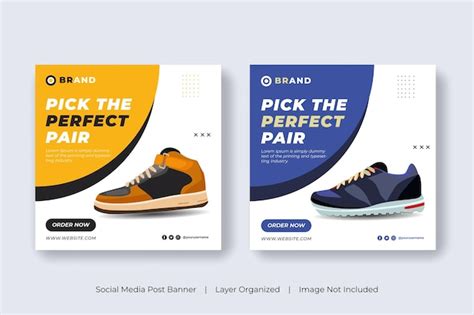 Premium Vector | Sport fashion shoes brand product social media banner post template online ...