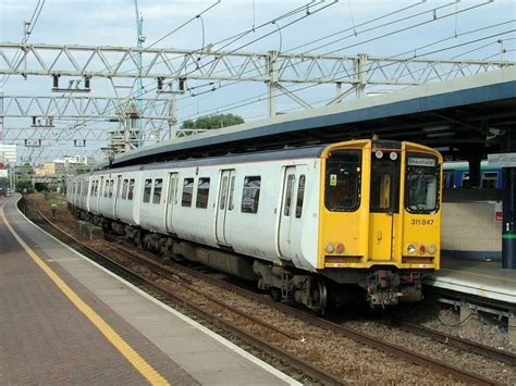 Class 315 at Stratford with Blank Livery. Stratford London, Train Light, Electric Locomotive ...